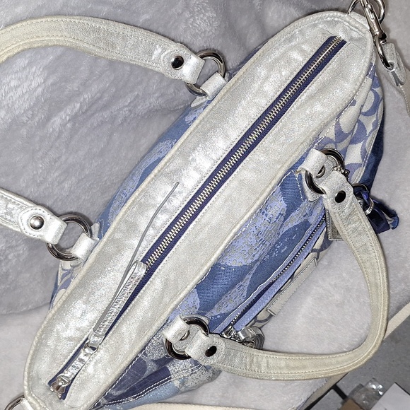 Coach Poppy Denim Patchwork Rocker - Picture 4 of 15